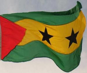 yapboz São Tomé ve Príncipe bayrağı